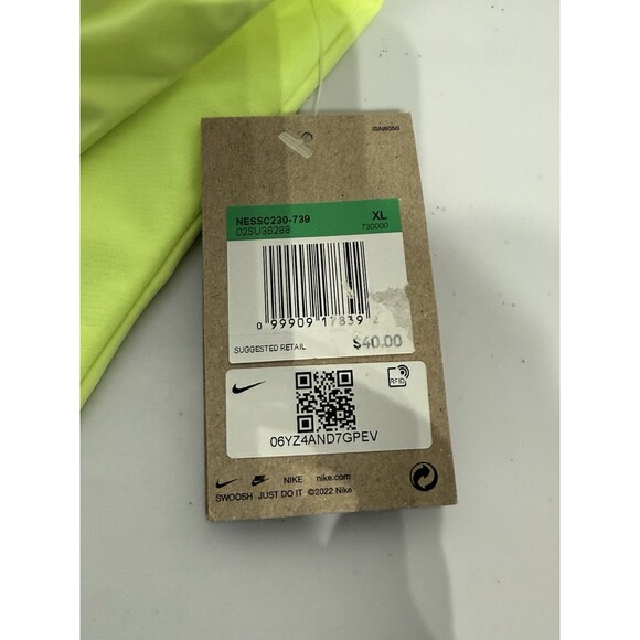 NIKE Women Sling Bikini Swim Bottom Florescent Green Neon NESSC230 739 XL NWT - Picture 5 of 8